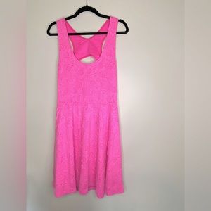 Everly Pink Dress -Large